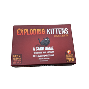 Exploding Kittens - A Russian Roulette Card Game Easy Family-Friendly Party Game